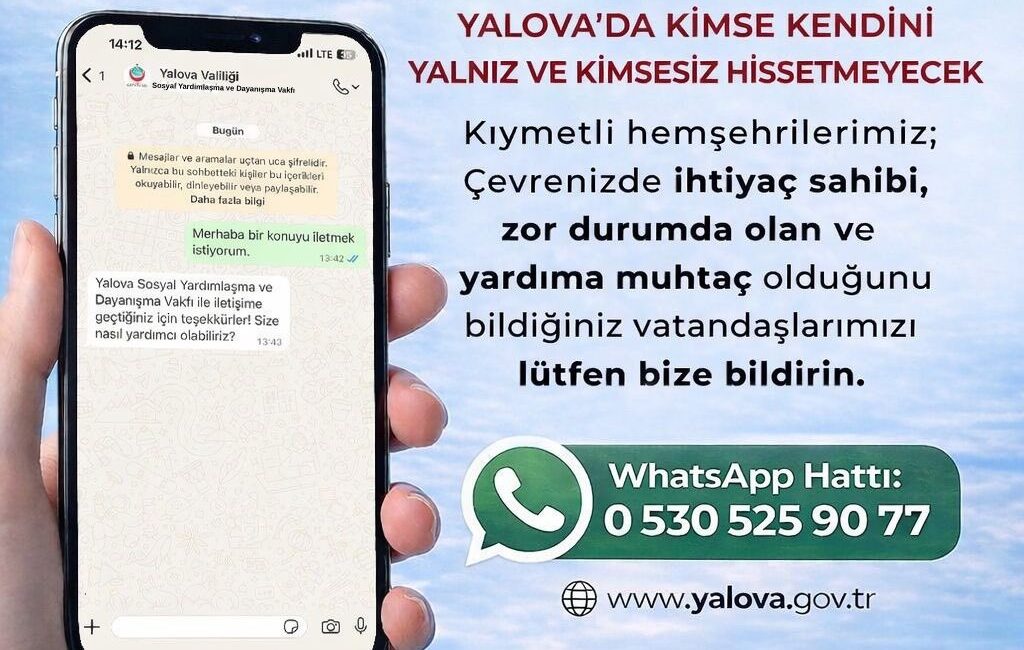 Yalova Valiliği Sosyal Dayanışma