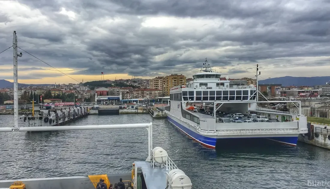 Yalova’da İDO Feribot İskelesi