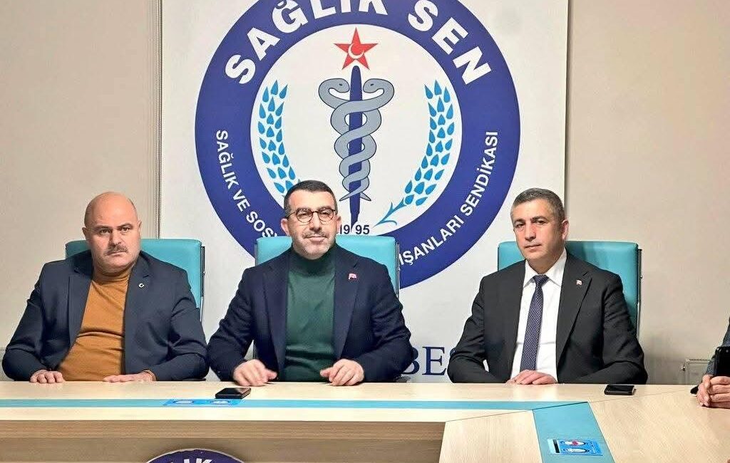 AK Parti Heyetinden Sağlık-Sen Kars Şubesine Tıp Bayramı Ziyareti AK Parti Kars Milletvekili