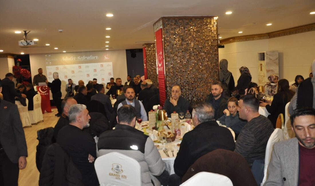 Kars’ta “Adalet sofraları” iftar programı gerçekleştirildi CEM DAŞDELEN- KARS /