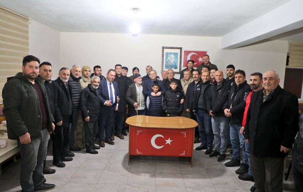 Vali Ziya Polat, Köy Ziyaretlerinde Vatandaşlarla Buluştu Kars Valisi Ziya Polat,