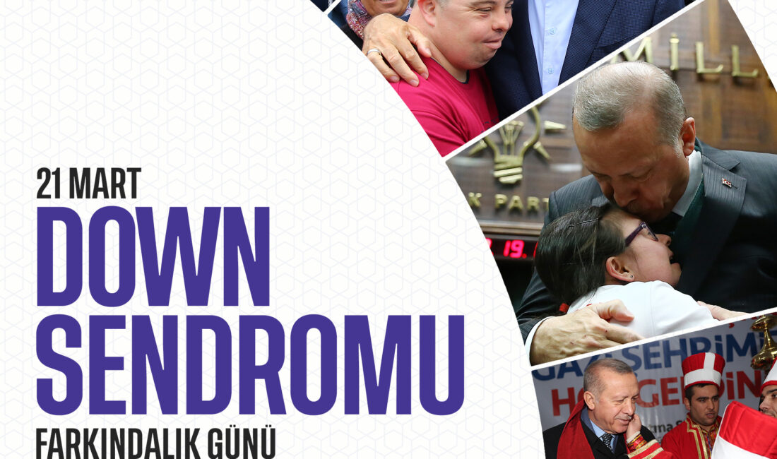Cumhurbaşkanı Erdoğan’dan Down Sendromu Farkındalık Günü Mesajı Cumhurbaşkanı Recep Tayyip Erdoğan,