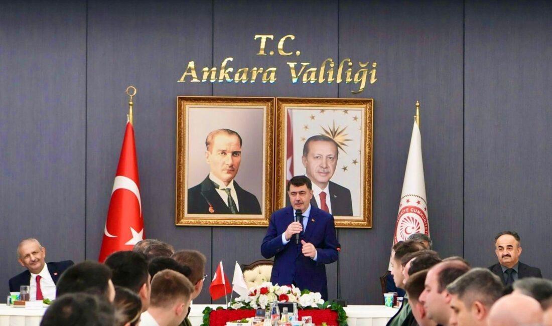 Ankara Valisi Vasip Şahin,
