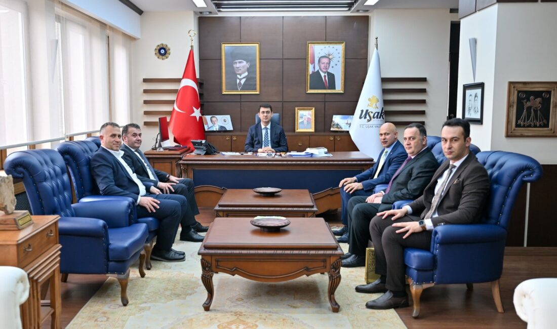 Uşak’ta göreve başlayan Vali