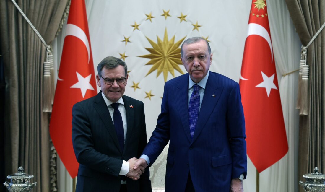 Cumhurbaşkanlığı Külliyesi’nde Diplomatik Görüşme