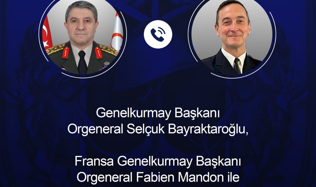 Genelkurmay Başkanı Bayraktaroğlu, Fransız Mevkidaşı Mandon İle Görüştü Genelkurmay Başkanı Orgeneral Selçuk
