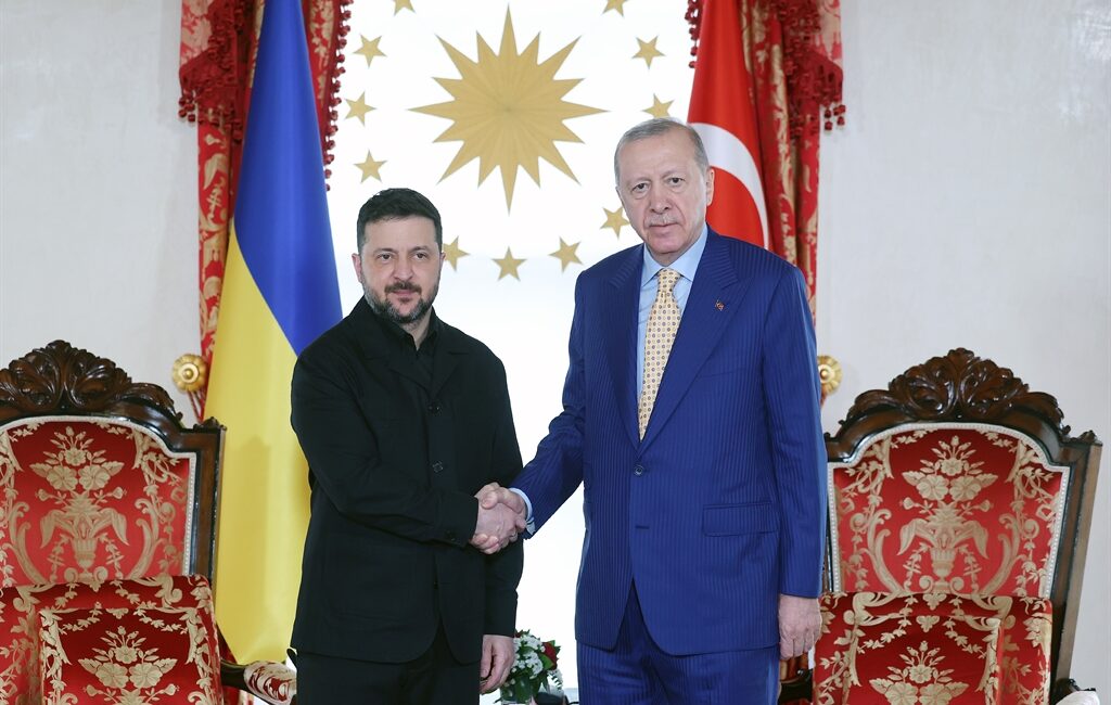 Cumhurbaşkanı Erdoğan, Ukrayna Devlet Başkanı Zelenski ile İstanbul’da Bir Araya Geldi Cumhurbaşkanı Recep Tayyip Erdoğan