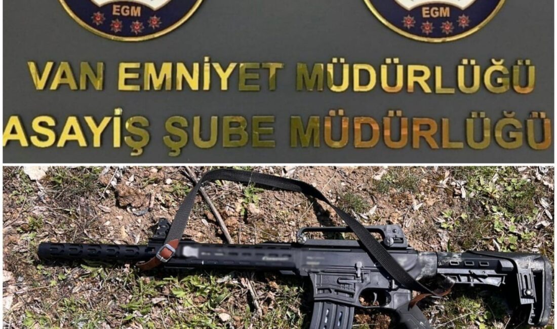 Van’da polis ekiplerince yürütülen