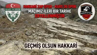 Bölgesel Amatör Lig’de oynanması planlanan