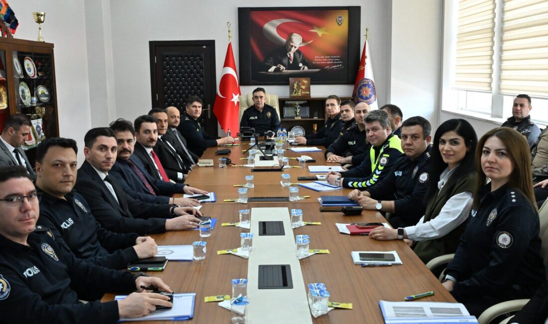 Kars İl Emniyet Müdürlüğü’nde,