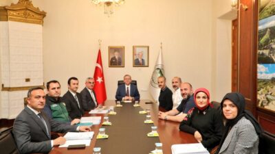 Kars Valisi Ziya Polat başkanlığında,