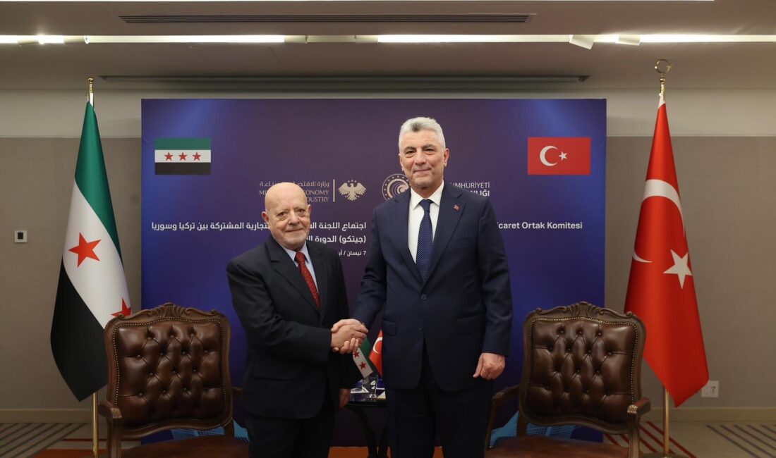Bakan Bolat, Suriyeli Mevkidaşı Nidal el-Şa’ar ile İstanbul’da Bir Araya Geldi Ticaret Bakanı Ömer Bolat,