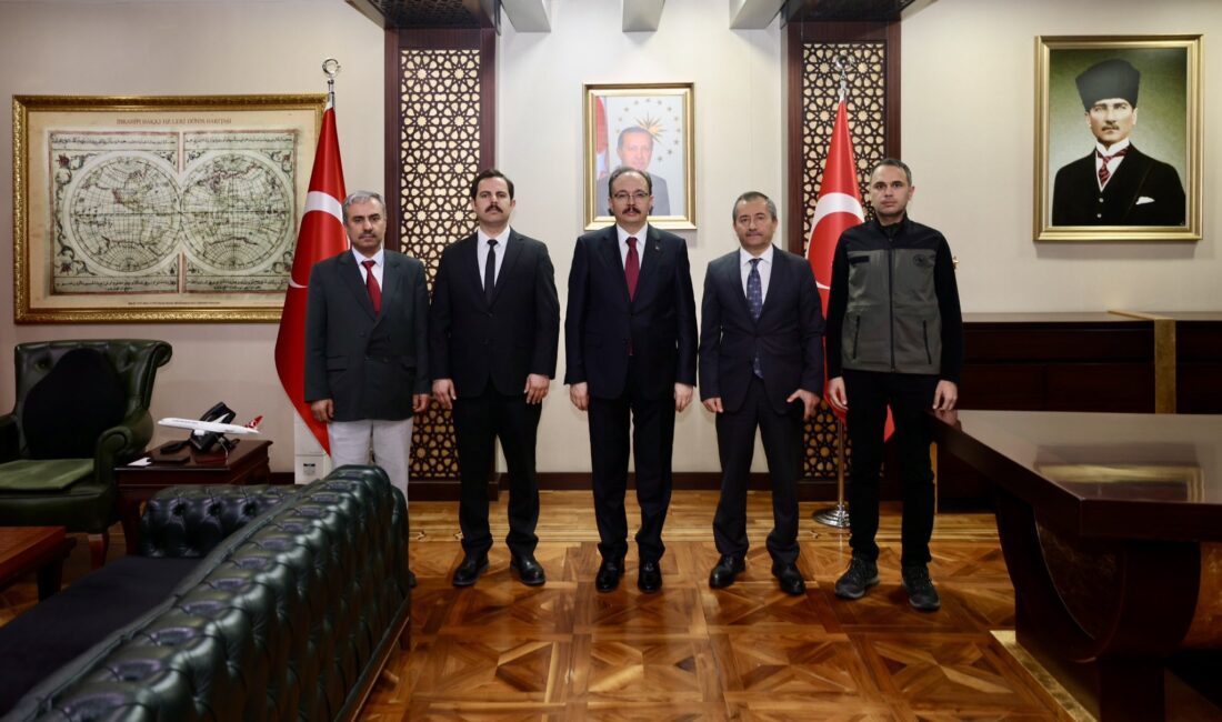 Siirt Valisi Kızılkaya, Yeni Orman İşletme Müdürü Mustafa Göksu’yu Kabul Etti SİİRT / TEKHA Siirt