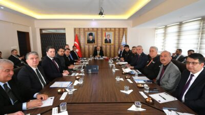 Balıkesir Valisi İsmail Ustaoğlu başkanlığında,