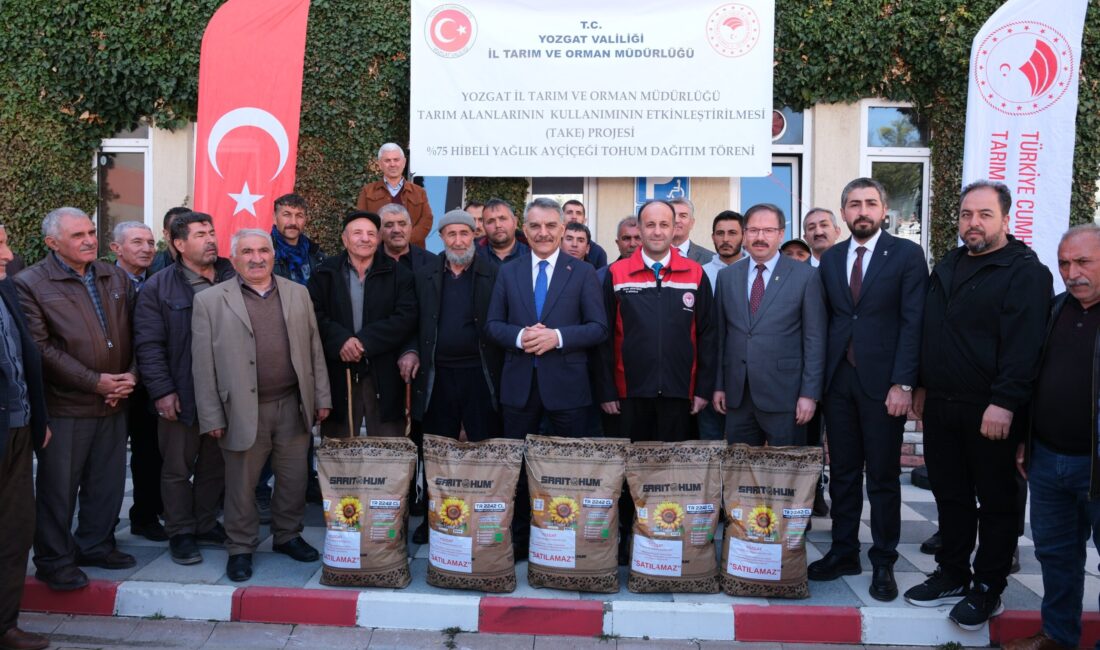 Yozgat’ta tarım arazilerinin etkinliğini