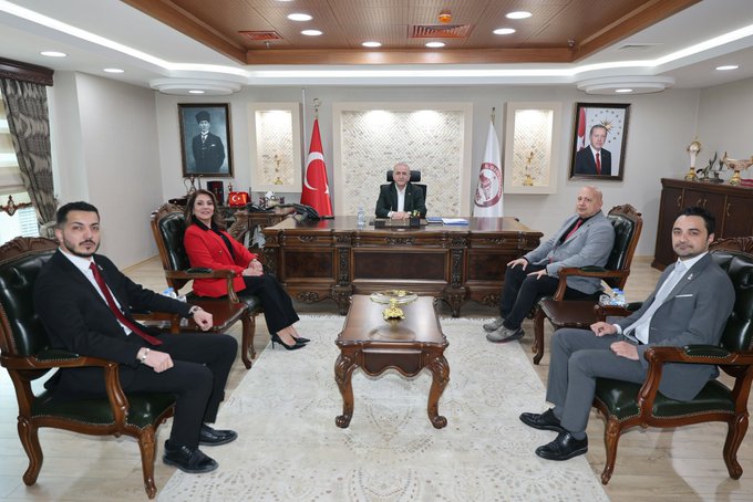Zafer Partisi Heyetinden Vali Numan Hatipoğlu’na Ziyaret ELAZIĞ / TEKHA Zafer