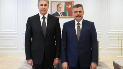 Bakan Çiftçi ve Eyvazov Güvenlik