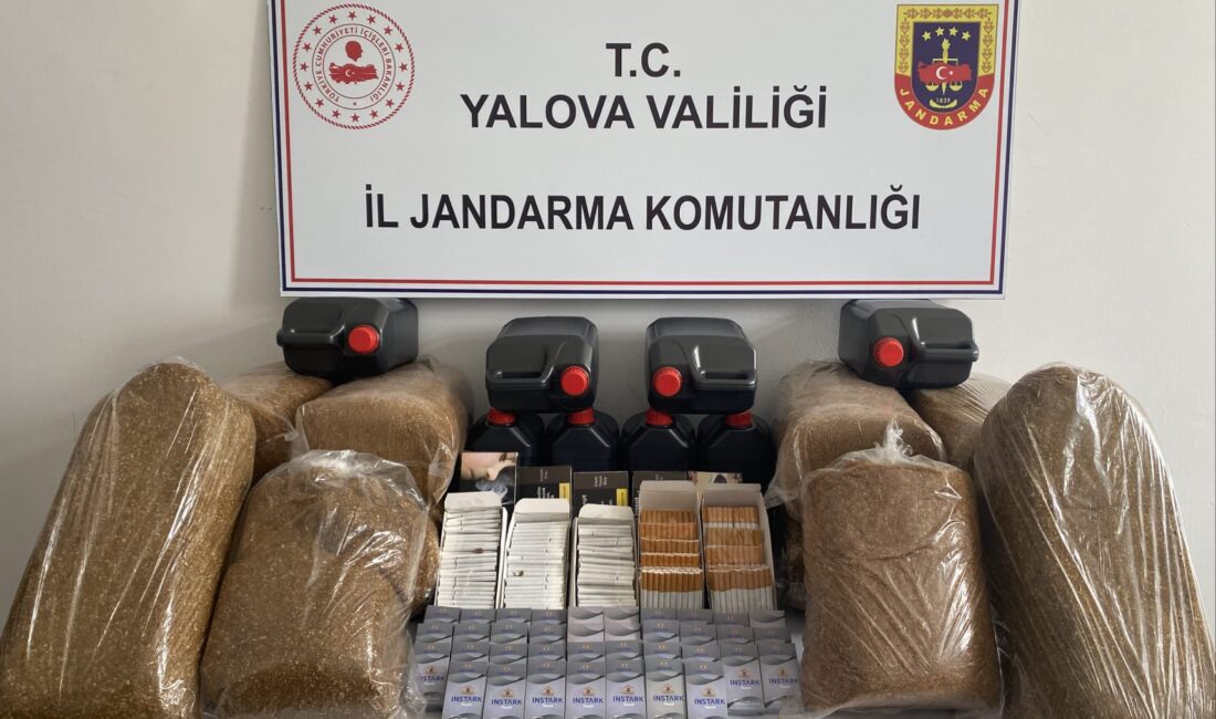 Yalova’da Kaçakçılık ve Uyuşturucu Operasyonu Düzenlendi Jandarma Ekipleri Çok Sayıda