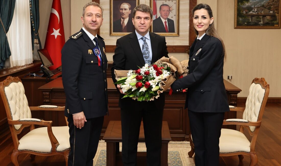 Amasya Valisi Önder Bakan’dan Emniyet Teşkilatına Kabul Amasya Valisi Önder Bakan,