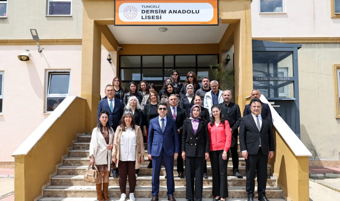 Vali Şefik Aygöl, Haftanın İlk Mesaisine Dersim Anadolu Lisesi’nde Başladı TUNCELİ / TEKHA Tunceli