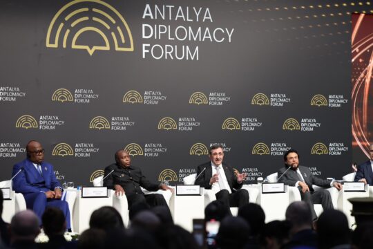 Antalya Diplomasi Forumu 2026’da konuşan