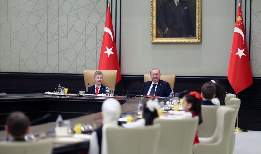 23 Nisan Kabulünde Cumhurbaşkanı