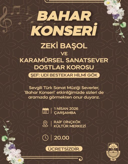 Yalova Belediyesi, Bahar Konseri İle Sanatseverleri Buluşturuyor Zeki Başol Ve Karamürsel