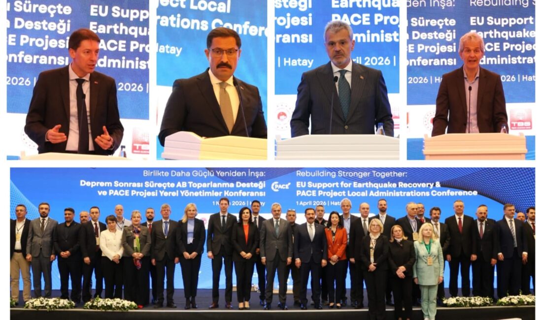 Hatay’da PACE Konferansı Yapıldı – Tek Haber Ajansı (TEKHA) Türkiye’nin Habercisi Hatay’da deprem sonrası yeniden