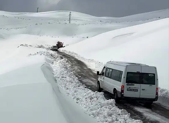 Van’da etkili olan yoğun