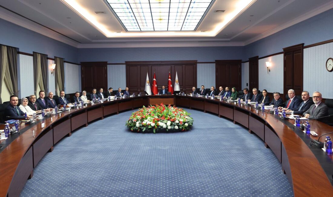 Ak Parti Merkez Yürütme Kurulu Toplandı Erdoğan Başkanlığında Ak Parti