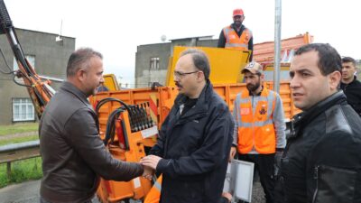 Siirt’te etkili olan aşırı yağışların