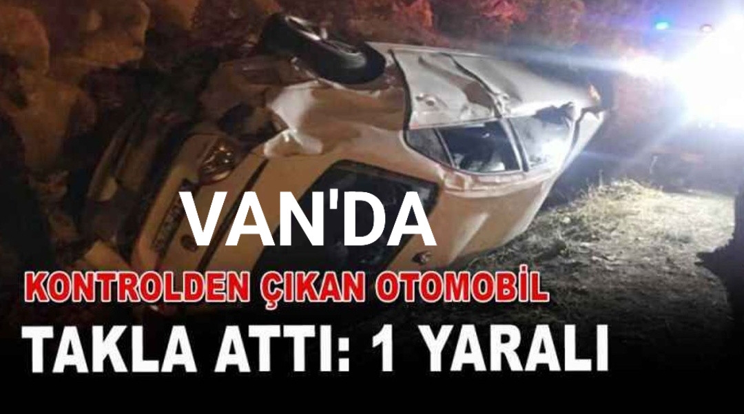 Van’ın Muradiye ilçesinde kontrolden