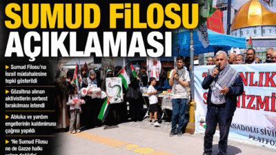 Van Filistin’e Destek Platformu adına