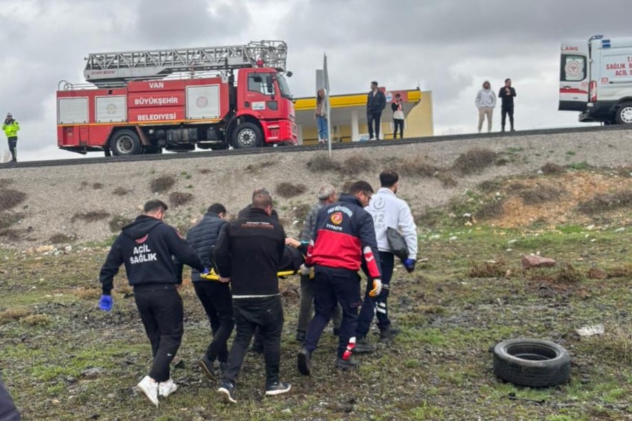 Van’ın Çaldıran ilçesinde kontrolden