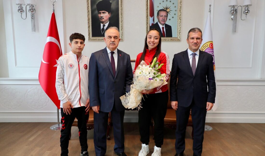 Ordu Valisi Muammer Erol’a Anlamlı Ziyaretler: Milli Sporcular ve TCG BARBAROS Komutanı Makamda ORDU / TEKHA