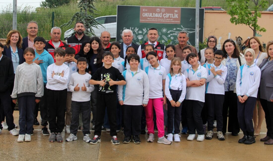 Yalova İlkokulu Öğrencileri “Okuldaki Çiftlik” Projesi Kapsamında Seralara Sebze Fidesi Dikti Tarım ve Orman Bakanlığı