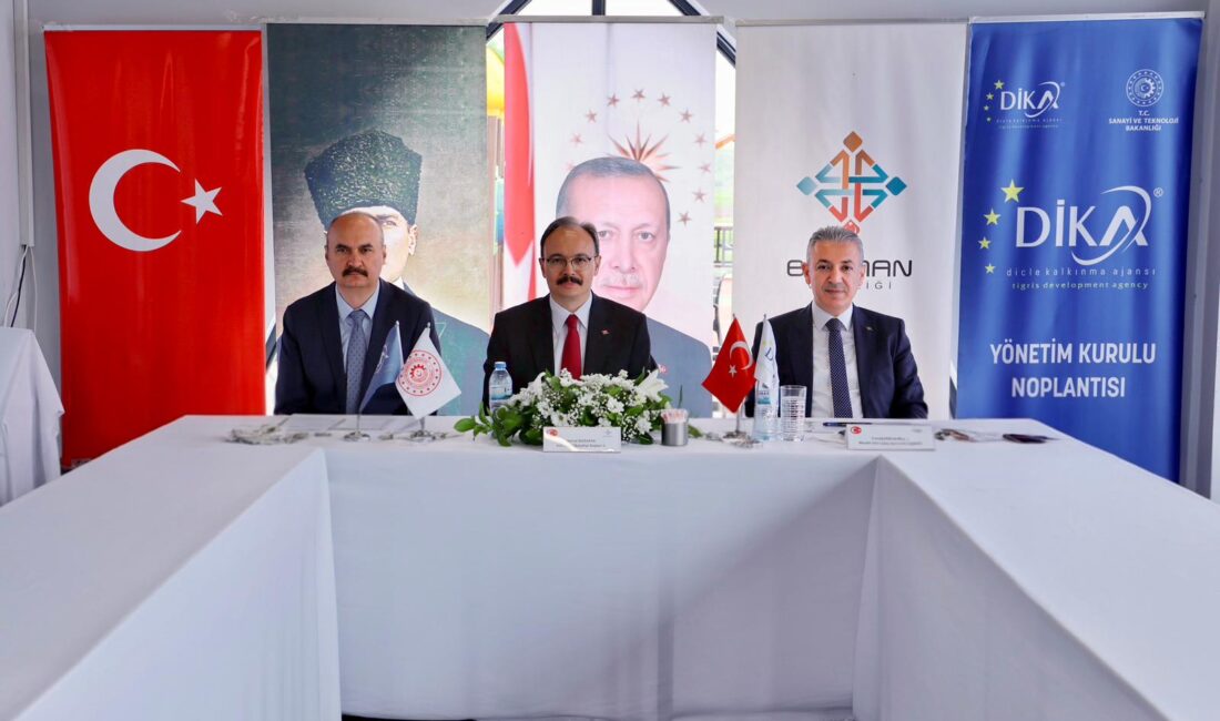 DİKA Yönetim Kurulu, Dönem Başkanı Vali Kızılkaya Başkanlığında Batman’da Toplandı Dicle Kalkınma Ajansı (DİKA)