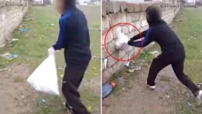 Van’da bir grup çocuk, iddiaya
