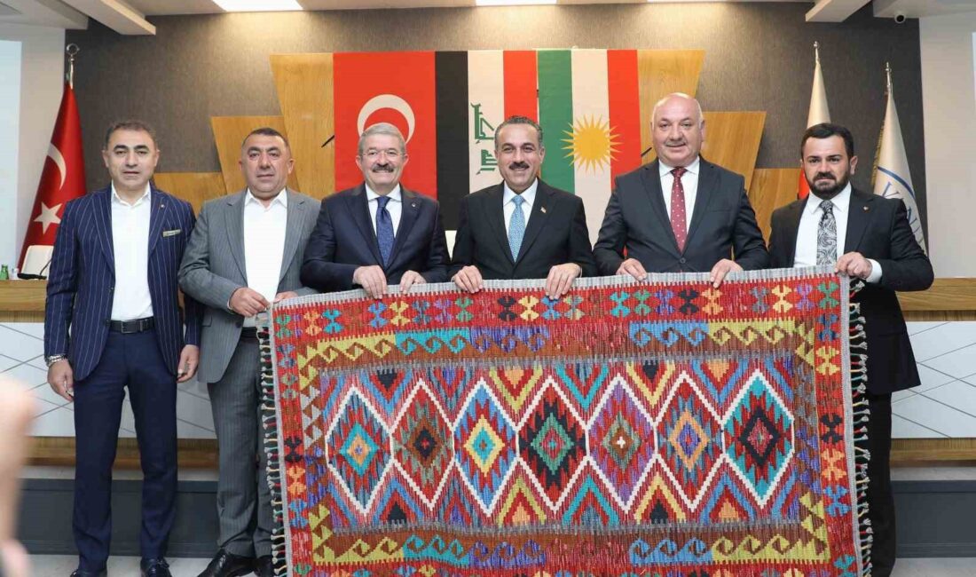 Irak Kürt Bölgesel Yönetimi heyetinden Van TSO’ya ziyaret Irak Kürt Bölgesel Yönetimi’ne
