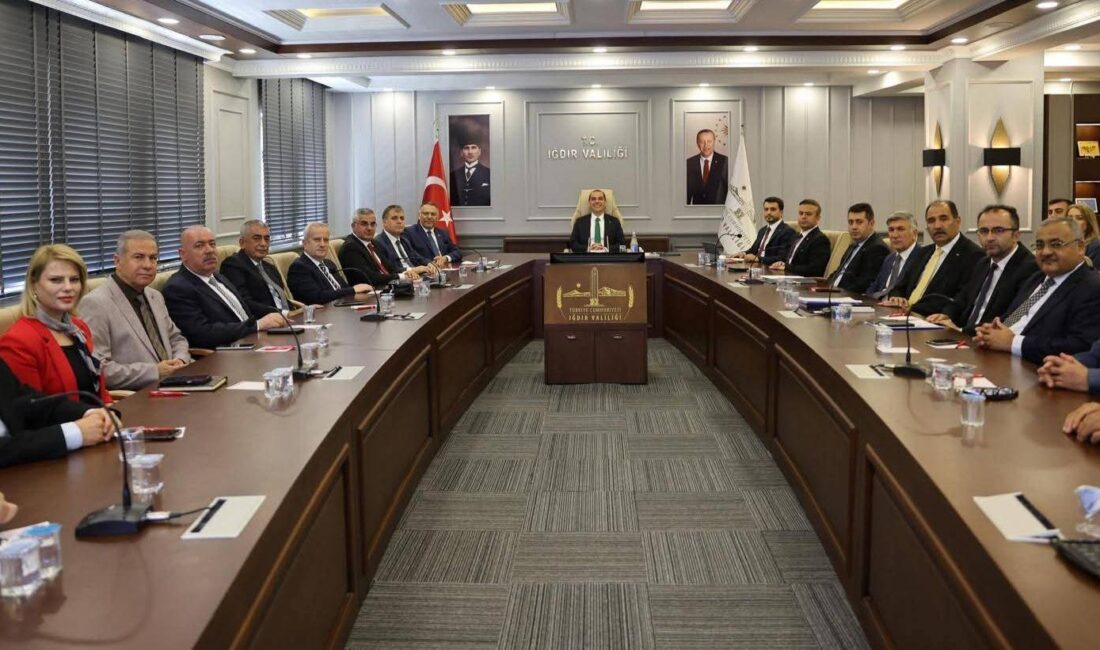 Iğdır’da Su Yönetimi ve Verimliliği Masaya Yatırıldı Iğdır Valisi M. Fırat