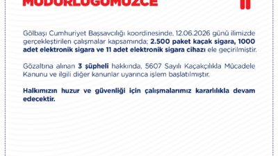 ANKARA / TEKHA Ankara’nın Gölbaşı