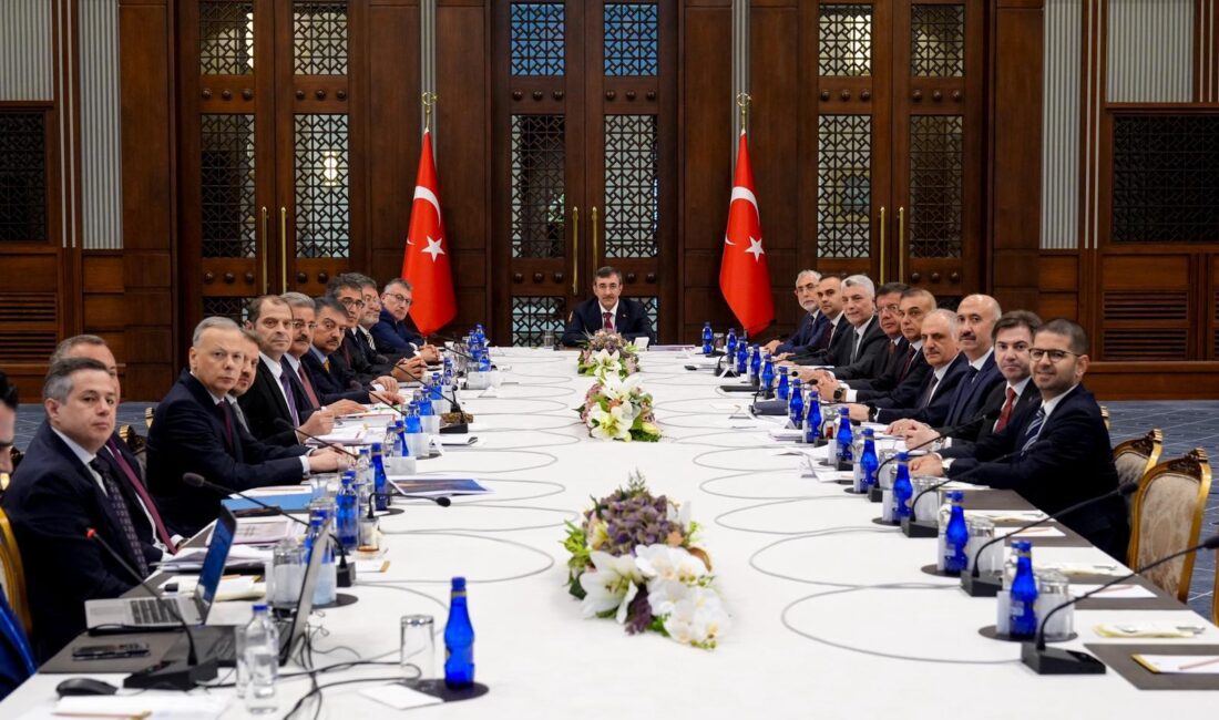Ekonomi Koordinasyon Kurulu Cumhurbaşkanı Yardımcısı Cevdet Yılmaz Başkanlığında Toplandı ANKARA / TEKHA Ekonomi