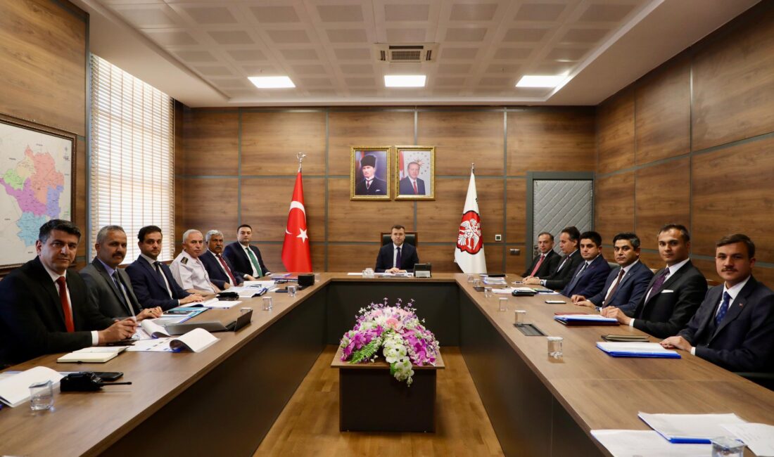 Niğde’de Genişletilmiş İl Güvenlik Ve Asayiş Koordinasyon Merkezi Toplantısı Gerçekleştirildi
