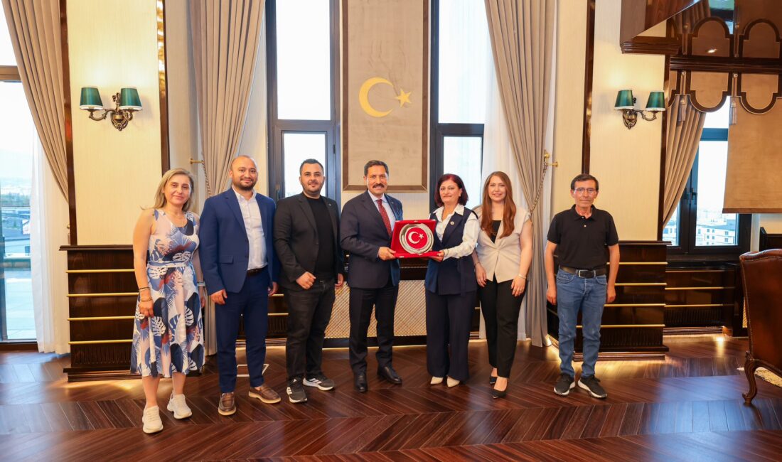 Uluslararası Gazeteciler Cemiyeti Hatay Şube Yönetiminden Vali Mustafa Masatlı’ya Ziyaret HATAY / TEKHA Hatay