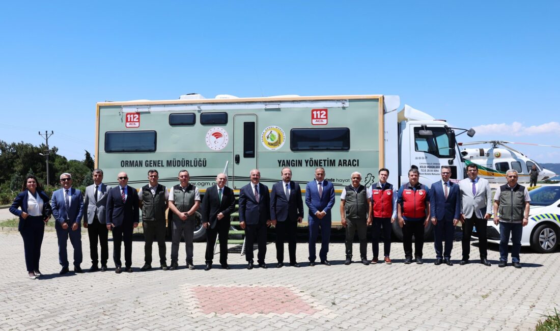 Çanakkale’de Bakan Yardımcısı Şatıroğlu ve Vali Toraman Başkanlığında Orman Yangınları Tedbirleri Toplantısı Gerçekleştirildi ÇANAKKALE / TEKHA Dardanos’ta