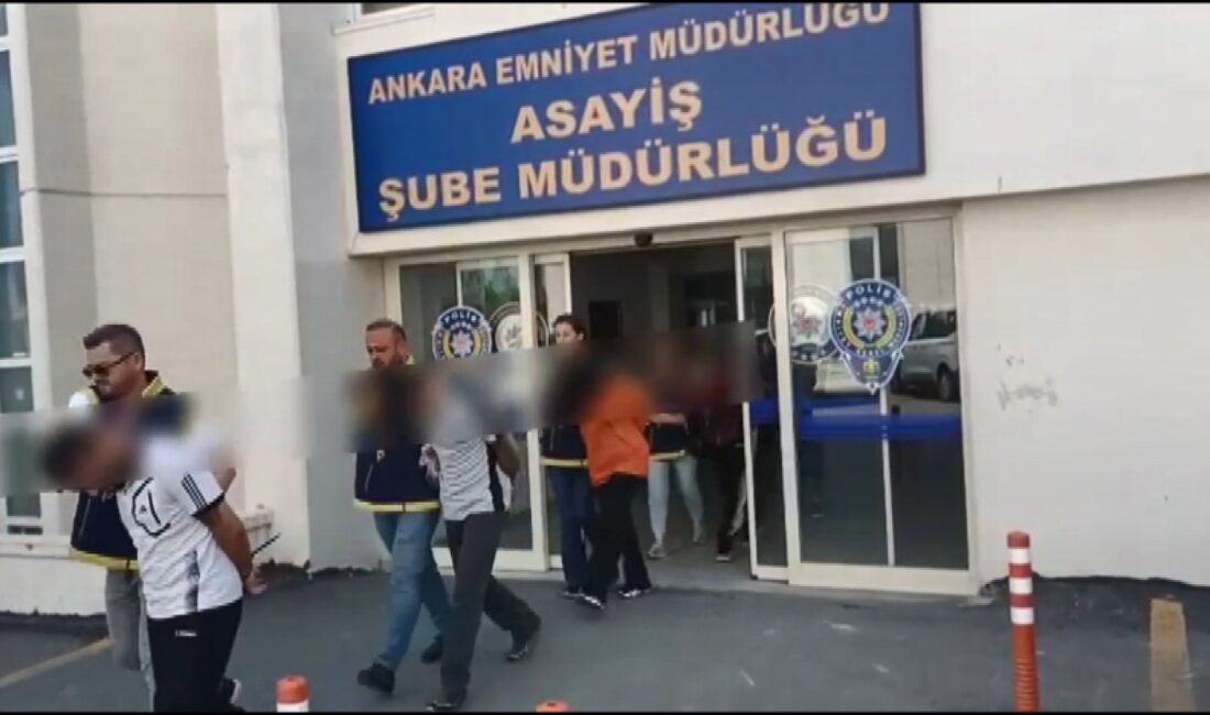 Ankara’da İlişki Vaadiyle Gasp Yapan Çeteye Operasyon: 9 Gözaltı ANKARA / TEKHA Ankara’da