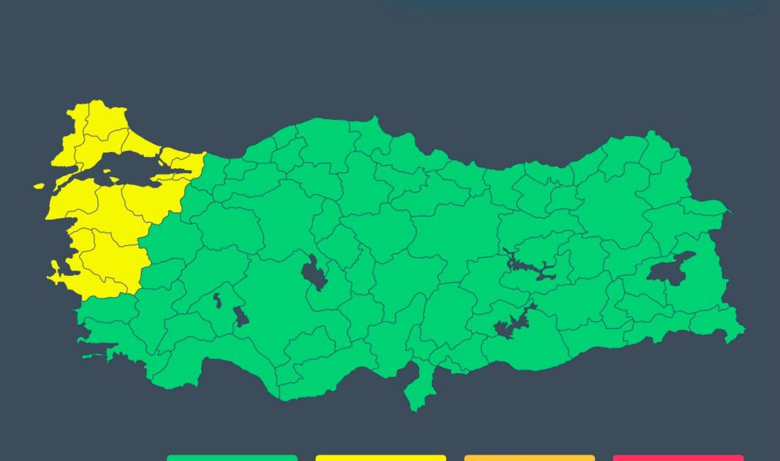 İçişleri Bakanlığı’ndan Marmara Ve Kuzey Ege İçin Fırtına Uyarısı ANKARA / TEKHA İçişleri