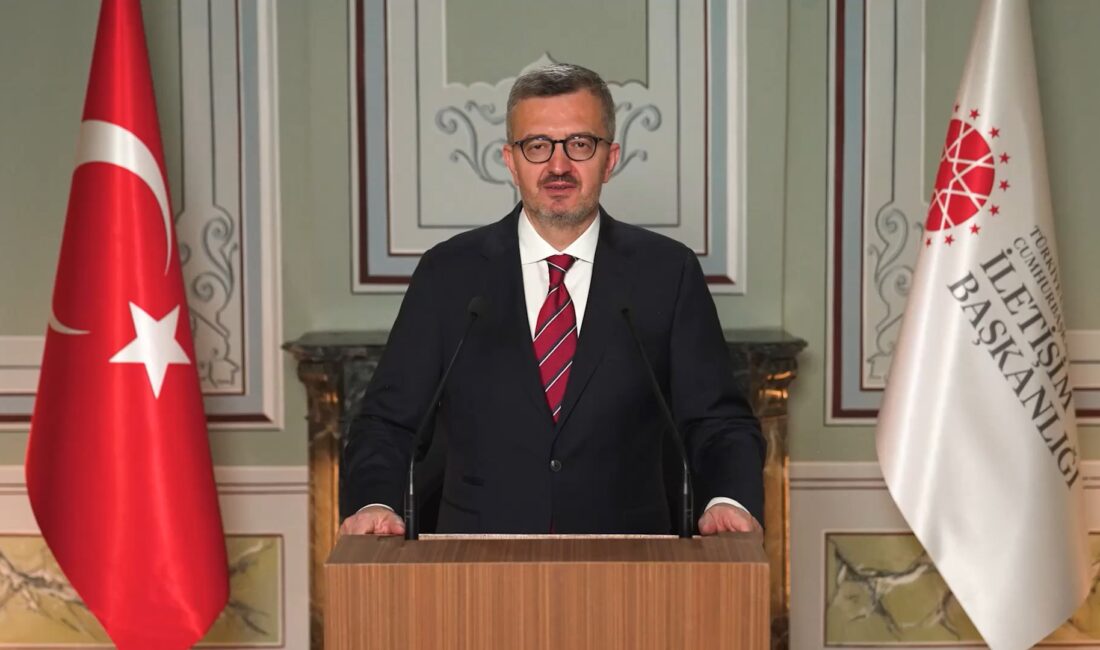 İletişim Başkanı Burhanettin Duran,