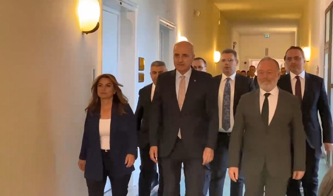 TBMM Başkanı Numan Kurtulmuş DEM Parti Grubunu Ziyaret Etti