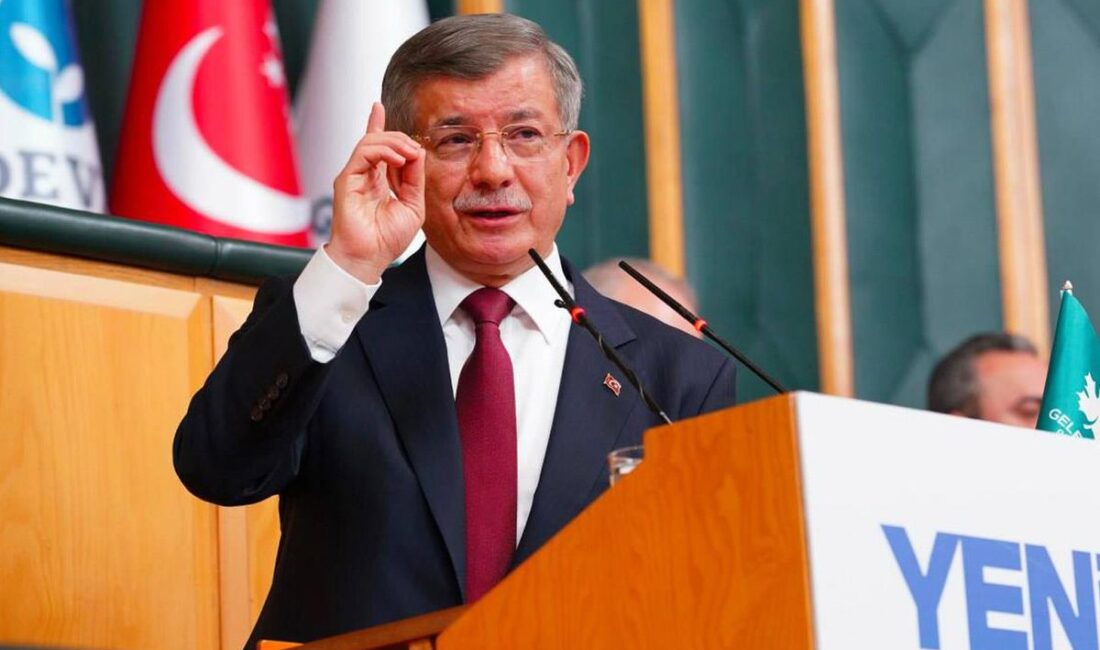 Gelecek Partisi Kapanıyor: Ahmet Davutoğlu Siyasetten Çekilme Kararını Açıkladı ANKARA / TEKHA Gelecek